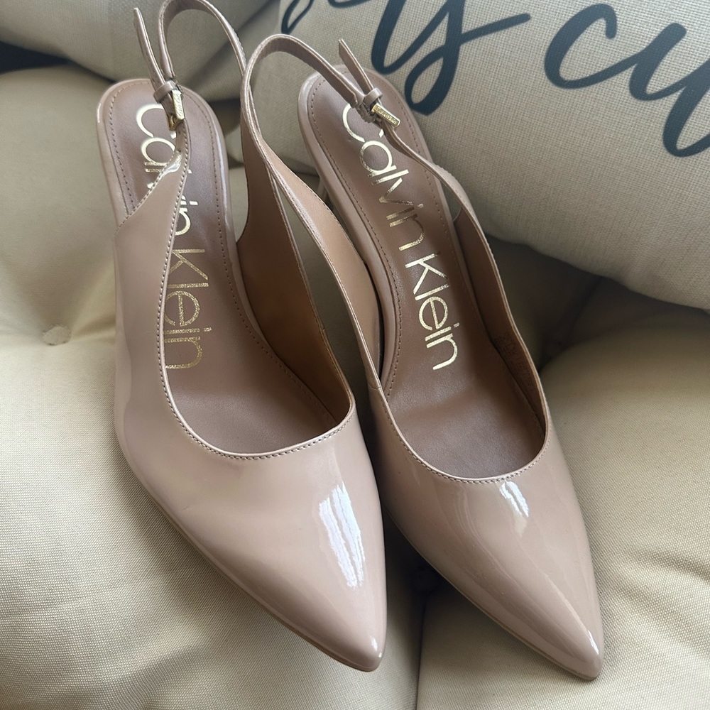 Nude Calvin Klein Heels